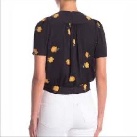 Madewell Flowered Wrap Blouse - Picture 2 of 9